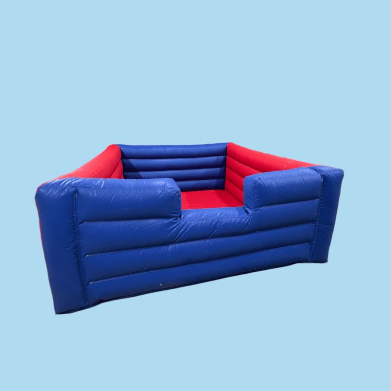 Red and Blue Inflatable Ball Pond 10'  x 4' High - (Stock)