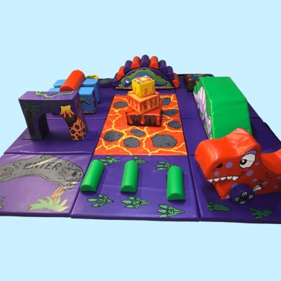 12 Mat DINOSAUR Soft Play Activity Set - STOC