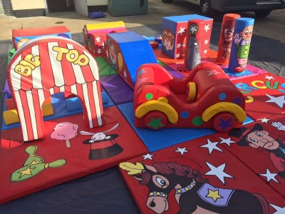 15 Mat CIRCUS/CLOWN Soft Play Multi Activity 