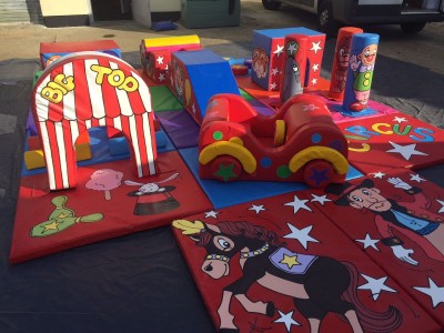 15 Mat CIRCUS/CLOWN Soft Play Multi Activity 