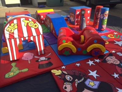 15 Mat CIRCUS/CLOWN Soft Play Multi Activity 