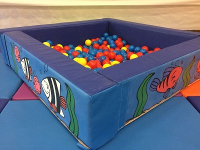 15 Piece Soft Play Set - Ball Pond - SEA LIFE