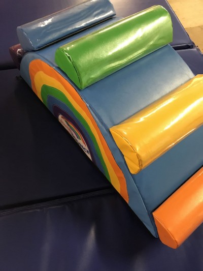 5 Log Soft Play Hump - Sensory Rainbow  and S