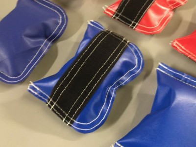 6 x Bungee Pads / Battons with velcro