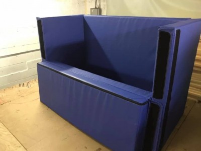 Bed Safe Surround Padding  with front fold do