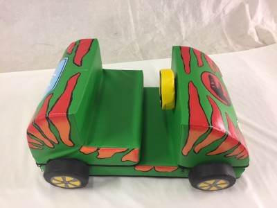 Jurassic Sit on Soft Play Car