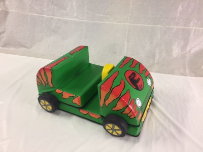 Jurassic Sit on Soft Play Car