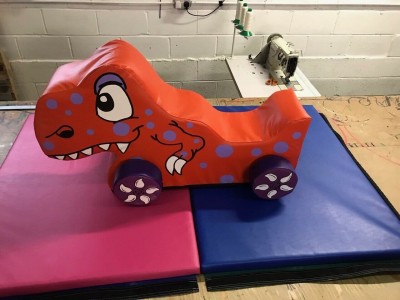 Dinosaur Sit on Soft Play