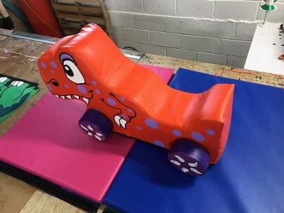 Dinosaur Sit on Soft Play