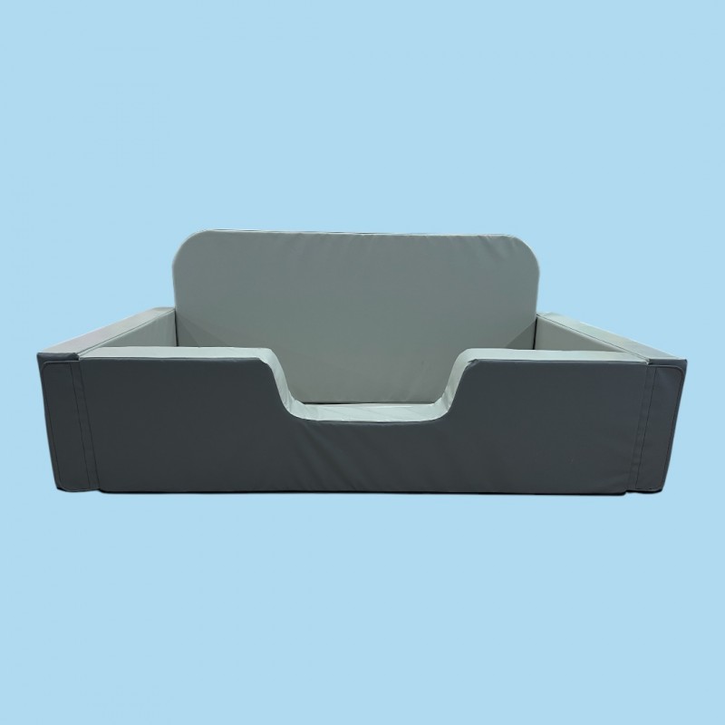 Low Bed Safe Surround Padding with High Back Wall