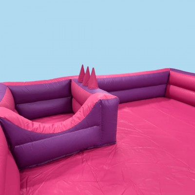 Pink and Purple Inflatable Surround  with Air
