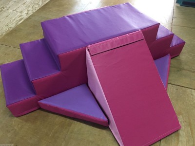 Pink and Purple Multy Sided Play Set - Slide/