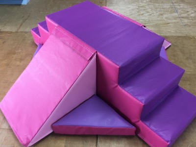 Pink and Purple Multy Sided Play Set - Slide/