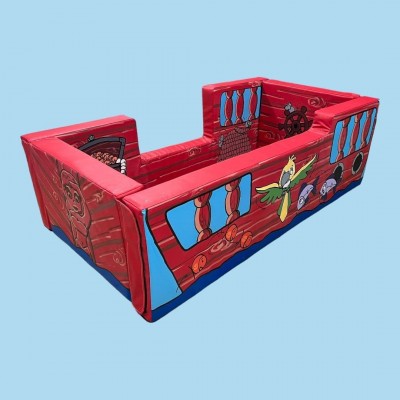 PIRATE BED SAFE SURROUND WITH ART WORK - STOC