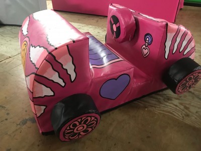 Princess Sit on Soft Play Car