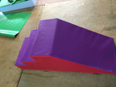 Purple/ Red  Soft Play Step & Slide  ideal so