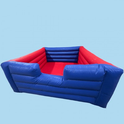 Red and Blue Inflatable Ball Pond 10'  x 4' 
