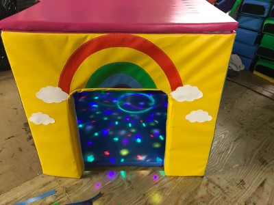 Sensory Cube RAINBOW with Lights and Music