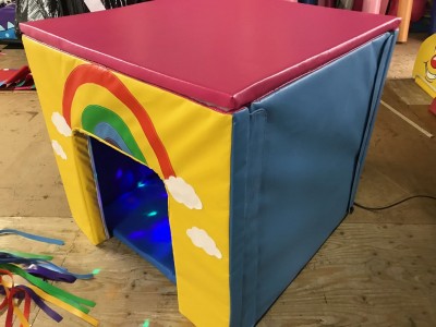 Sensory Cube RAINBOW with Lights and Music