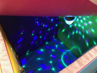 Sensory Cube RAINBOW with Lights and Music