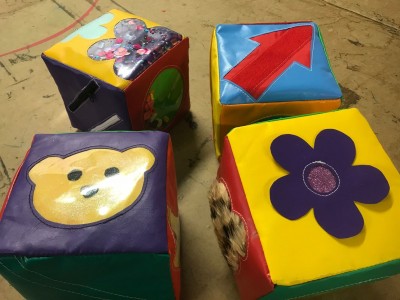 Sensory Soft Play Cubes 8