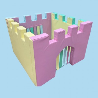 Soft Play Fun Castle PASTEL - (Stock)