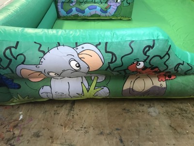 Soft Play Surround with Ball Pond JUNGLE ANIM