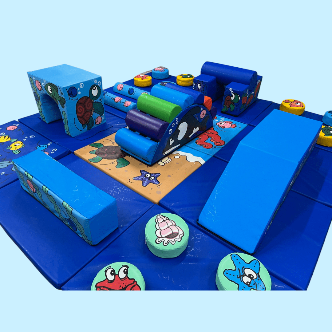 12 Mat SEA LIFE Soft Play Activity Set - STOCK - Please contact us for purchase to review delivery