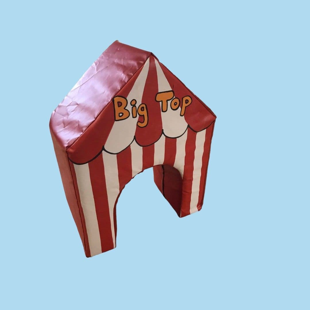 Circus Tent Tunnel Theme Hand Painted quality