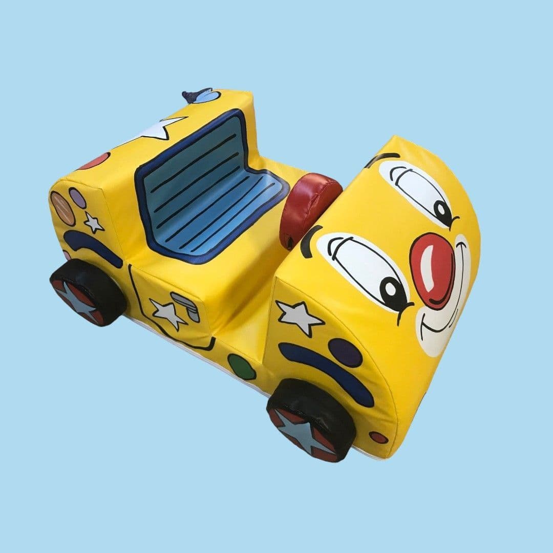 Clown / Circus sit on Soft Play Car