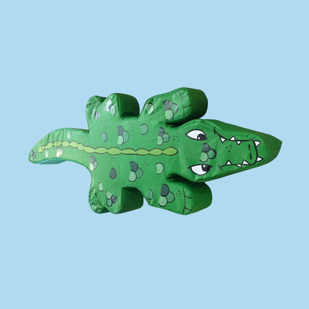 Crocodile 5ft x 3ft x 7 inch approx soft play ideal soft play add on