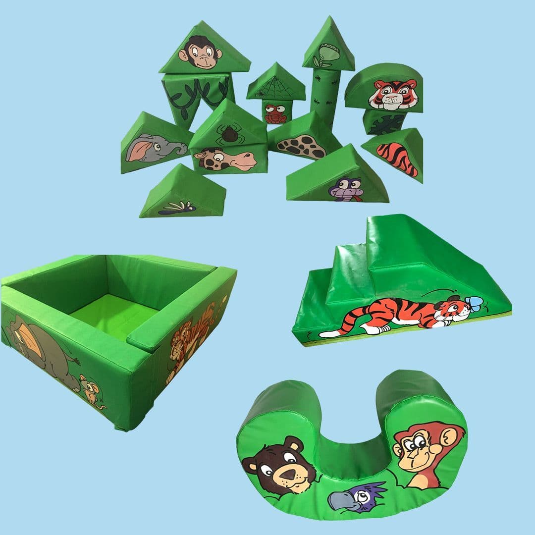 JUNGLE Complete Soft Play Package