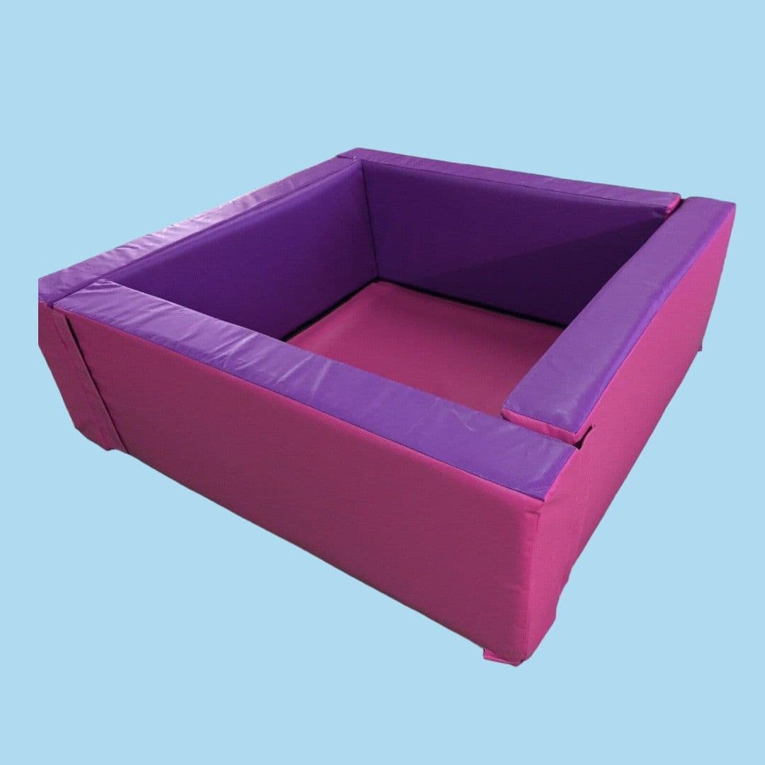 Pink / Purple  Soft Play Ball Pond *4.6ft  x 4.6ft x 16