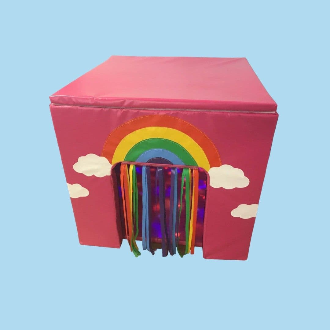 Sensory Cube RAINBOW PINK with Lights and Music