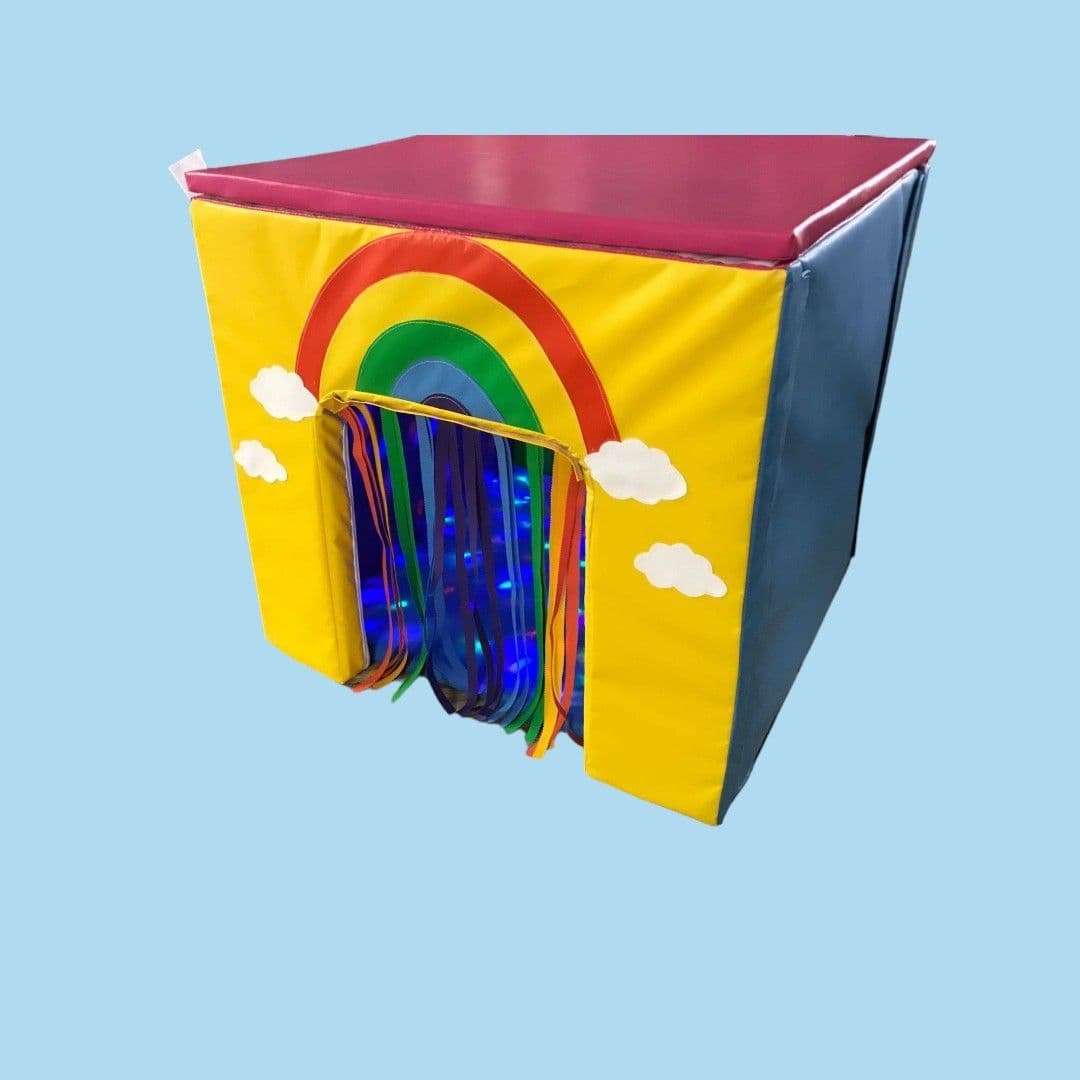 Sensory Cube RAINBOW with Lights, Music and Mirror