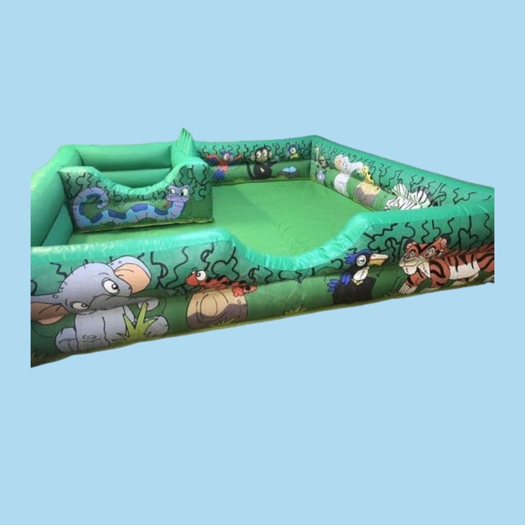 Soft Play Surround with Ball Pond JUNGLE ANIMALS  Theme.