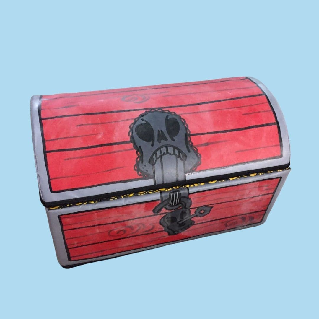 Treasure Chest Lid opens soft play